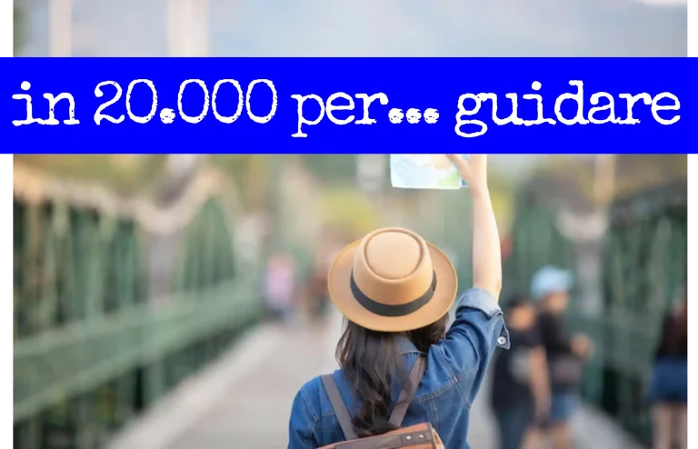 Da 4.000 a quasi 27.000: incremento massiccio per fare la “guida turistica”
