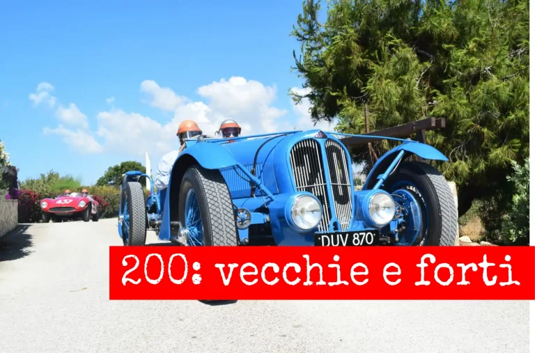 “Targa Florio”: 200 auto storiche da tutto il mondo